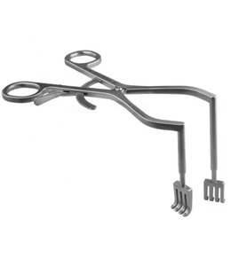 Beckman-Adson rétracteur à retenue automatique, 12 '', lames articulées, 1'' x 1 ''de large, 4x4 pointu - Product Image 1