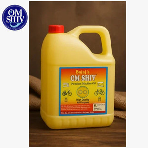 Aceite para Máquinas de Coser Om Shiv Premium, 5 Litros, Frasco Amarillo, Lubricante de Alto Rendimiento para Máquinas de Coser Industriales y Domésticas - Product Image 2