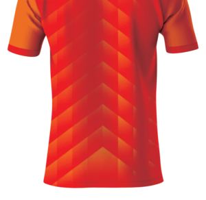 Maillot de sport personnalisé par sublimation, style unisexe, doux, confortable, séchage rapide, motif chevron pour impression en gros, promotion de marque - Product Image 5