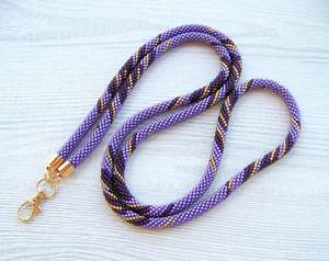 Designer Colorful Handmade Beaded Lanyard for ID Cards And Keys At Best Price - Product Image 1