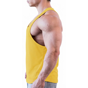 Débardeur de fitness moderne pour hommes en coton premium, sans manches, pour la musculation, fabricant de vêtements personnalisés OEM ODM - Product Image 3