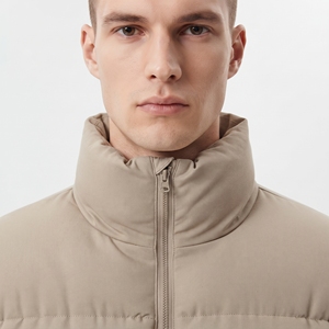 Veste matelassée légère à col montant, chaude, décontractée, pour l'hiver, avec fermeture éclair intégrale, pour l'extérieur - Product Image 4