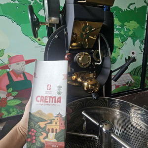 กาแฟเมล็ดคั่วกลาง-เข้ม 1 กก. ขายส่ง ราคาพิเศษ 70% โรบัสต้า 30% อาราบิก้า รสชาติแบบอิตาเลียน - Product Image 1