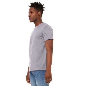 Bella Canvas 3301 UNISEX SUEDED TEE Sueded Jersey Costura lateral Ajuste al por menor Camiseta preencogida Camiseta transpirable Camiseta unisex - Product Image 2