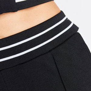 Pantalon de jogging respirant en coton pour femme avec logo personnalisé, idéal pour la musculation et la course à pied, vente en gros - Product Image 4