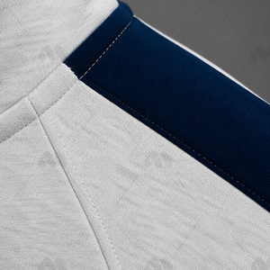Chándal con Capucha para Hombre, Color Blanco, Cierre Completo, Bolsillos Laterales, Estilo Casual para Otoño, 100% Algodón, Corte Regular - Product Image 6