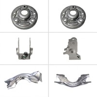 Pièces d'emboutissage personnalisées pour boîtiers de moteurs de véhicules électriques, pressage 400T, conformes IATF16949, en tôle d'aluminium, fabricant OEM de précision