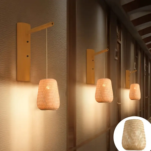 Natural Bamboo Ceiling Pendant <b>Light</b> for Residential Interiors Restaurants and Commercial <b>Decoration</b> Projects - Product Image 3