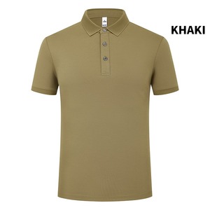 เสื้อเชิ้ตแขนสั้นทรงเข้ารูปสำหรับผู้ชาย ผ้าฝ้ายถัก 100% สีพื้นลำลอง มีกระเป๋า ป้องกันรอยยับ โลโก้ด้านหน้า เหมาะสำหรับใส่ทำงานหรือใส่ทุกวัน - Product Image 4