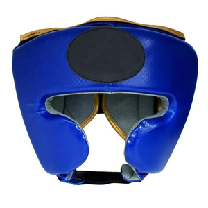 Protector de Cabeza de Boxeo 2026, Cuero PU Negro y Dorado, Resistente a Impactos, Unisex, Cierre de Velcro, Casco Deportivo para Adultos - Product Image 5