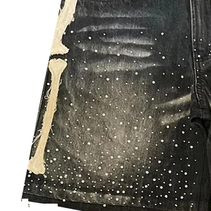 Derniers modèles de shorts décontractés pour hommes, solides, avec strass, de haute qualité, respirants, confortables, vente chaude, tendance, prix raisonnable - Product Image 4