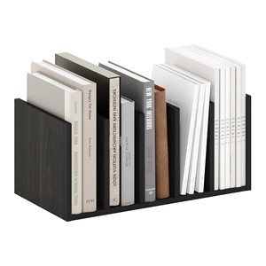 Mango Wood <b>Bookends</b> Wholesale | Handcrafted Geometric Desk Organizer India - Product Image 3