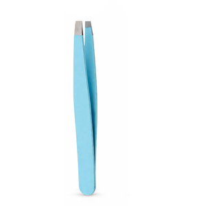 Juego de Pinzas para Cejas Reutilizables de Acero Inoxidable con Punta Inclinada - Product Image 3