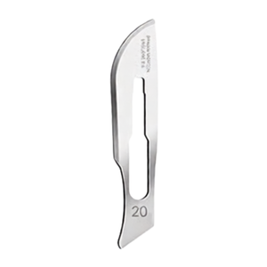 100 lames de scalpel n° 20 compatibles avec la poignée n° 4, lames chirurgicales de remplacement en acier inoxydable pour usage médical - Product Image 3