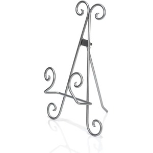 On Sale Metal Artist <b>Easel</b> Stand with Scroll Design for Tabletop Display Indoor Home Decor Traditional Style Durable Finish - Product Image 5