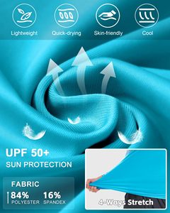 Custom Printed Long Sleeve Men's <b>Swimsuit</b> Sun Protection Quick Dry Breathable Anti-Wrinkle Eco-Friendly 100% - Product Image 5