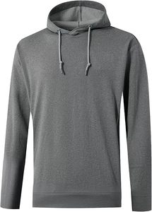 Sweat-shirts à capuche pour hommes, coupe classique, couleur unie, décontractés, design personnalisé, fermeture éclair de haute qualité, vente en ligne - Product Image 2