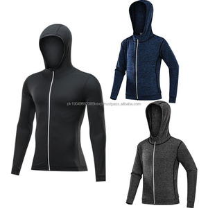 Sudadera Deportiva Elástica con Cierre para Hombre, de Secado Rápido, Transpirable y Ajustada - Product Image 2