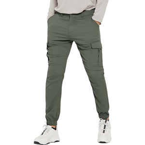 Pantalones Casuales de Pierna Ancha para Hombre, Estilo Urbano, OEM Personalizado, Ligeros, Hip-hop, con Bolsillos Cargo, Diseño Holgado y Recto, Transpirables - Product Image 1