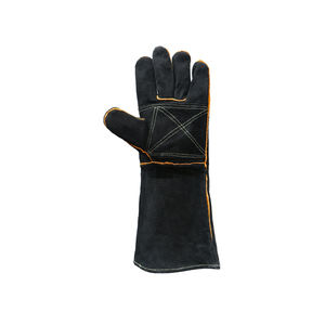 Guantes de Seguridad para Soldadura TIG de Trabajo Pesado, Cuero de Cabra, Piel de Vacuno, Polietileno, Resistentes al Fuego, a las Chispas y Antideslizantes - Product Image 6