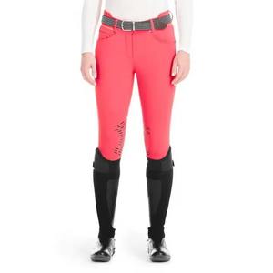 Culotte d'équitation taille haute personnalisée pour femme, longueur intégrale, couleur unie, extensible dans quatre directions, avec ceinture et logo frontal 2026 - Product Image 6