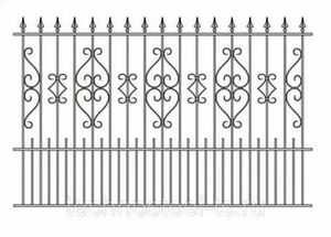 Panneau de clôture en acier thermolaqué gris foncé sur mesure pour solutions de treillis et de portails extérieurs - Product Image 4