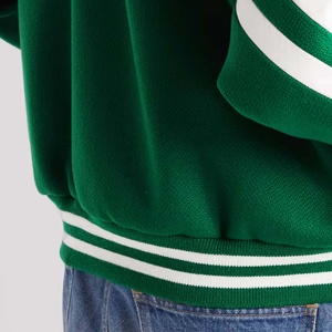 เสื้อแจ็กเก็ตทีมโรงเรียนผ้าวูลสไตล์ไฮสตรีทสำหรับผู้ชายงานตามสั่งปักลายเบสบอลเสื้อบอมเบอร์เลตเทอร์แมนสำหรับฤดูหนาว - Product Image 5