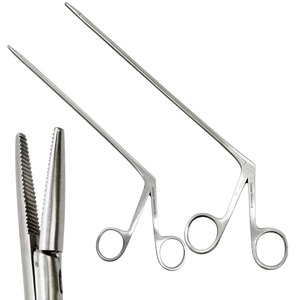 Pinzas Micro Alligator de 3.5 Pulgadas, Dentadas, Instrumentos Manuales de Otorrinolaringología - Product Image 2