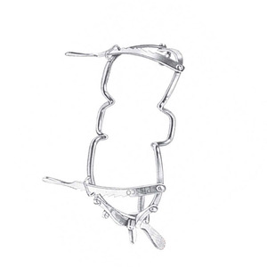 PISSCO Dental Mouth Gag Surgical Mouth Gag Dental Mouth Opening <b>Instrument</b> Oral Surgery Mouth Gag Stainless Steel Mouth Gag - Product Image 4