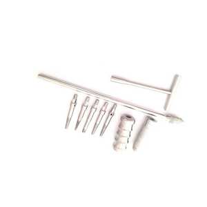 Extracteur fémoral orthopédique universel pour clous, instrument de chirurgie générale en acier inoxydable de qualité chirurgicale, finition satinée, Dentavex - Product Image 2