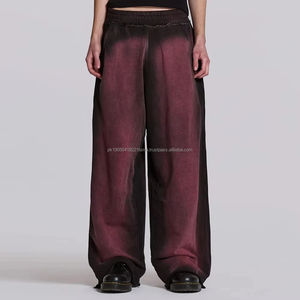 2026 Customized Men's <b>High</b> Quality <b>Elastic</b> <b>Waist</b> Canvas Waterproof Breathable Cargo Baggy <b>Trouser</b> Streetwear - Product Image 2