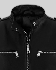 Chaqueta de Cuero para Mujer, Nueva Moda, Resistente al Viento, Chaqueta de Cuero para Hombre y Mujer, Estilos Personalizados, Chaqueta de Cuero Charlotte Burnt Multiple 2006 - Product Image 3