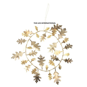 Highest Quality Christmas Ornament Star Shape Christmas <b>Wreaths</b> Iron <b>Frame</b> Blank Sublimation Easter Festival Gifts - Product Image 5