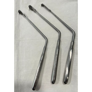 Rétracteur de nerf Scoville V. Mueller SR-OP-0343 de haute qualité, ensemble de 3 pièces pour chirurgie neuro-spineuse, certifié CE Classe I, manuel - Product Image 1