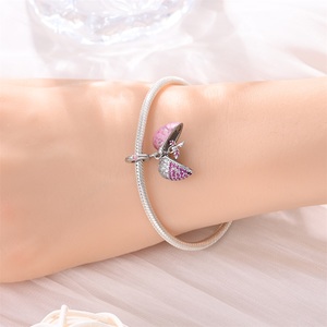Guci bunga liontin perhiasan bagus dengan zirkon belanja Online untuk jimat modis kalung paduan manik-manik untuk membuat perhiasan - Product Image 1