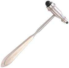 Marteau réflexe de type Tromner, instrument de diagnostic neurologique, pointe en acier, manche, outil de percussion, approuvé CE - Product Image 3