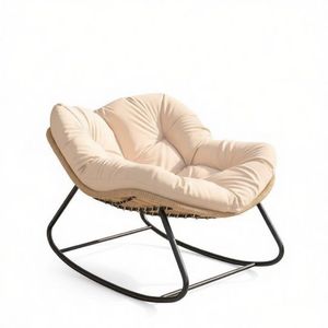 Comoda Sedia a Dondolo per Giardino e Patio - Product Image 2