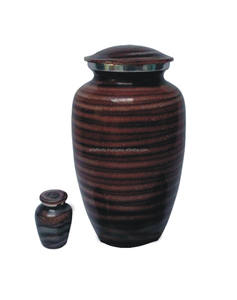 Urnas de cenizas de latón hechas a mano, memoria amorosa, cenizas para adultos, funeral conmemorativo, venta al por mayor, urnas de cremación, a prueba de fugas, duraderas, ecológicas - Product Image 3