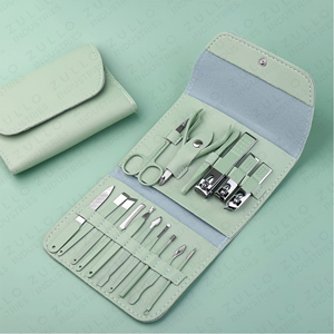 Best Quality <b>Manicure</b> Pedicure Set Stainless Steel Nail Grooming <b>Kit</b> with Professional Nail Toenail Scissors - Product Image 6