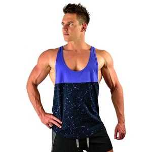 OEM al por mayor camisetas sin mangas para hombre logotipo personalizado muscle Stringer chaleco para gimnasio fitness nuevo diseño - Product Image 5