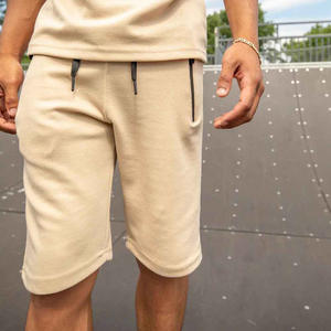 Ensemble de shorts d'été en tissu éponge 100 % coton pour hommes, séchage rapide, tendance, faible MOQ, prix de gros, vente en gros, directement de l'usine - Product Image 5