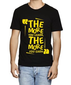 เสื้อยืดคอกลมพิมพ์ลายคุณภาพสูง ผ้าฝ้าย 95% แขนสั้นลำลองสำหรับผู้ชาย พร้อมบริการสั่งทำพิเศษ - Product Image 1