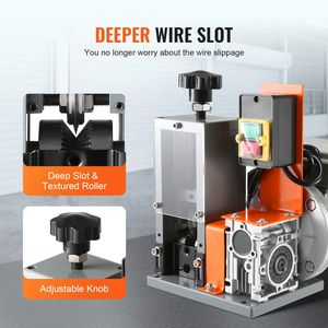 Spellatura Cavi Elettrici con Indicatore di Profondità, 180W, 60 Ft/min, Spellacavi Motorizzato per Attrezzature di Riciclo Rottami Metallici - Product Image 5