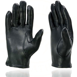 ถุงมือหนังน้ำหนักเบาสีดำสำหรับผู้หญิงแซมโรซ สปอร์ตส์ - Product Image 3