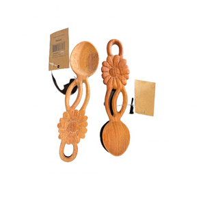 Utensilios de madera multiusos únicos/cucharas de Acacia para hervir, freír, revolver restaurantes y cocinas domésticas - Product Image 4