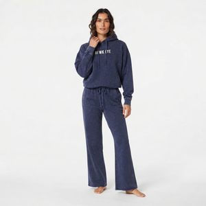 Chándal de algodón OEM personalizado con lavado ácido, pierna ancha, logo frontal, hombros caídos oversize, venta al por mayor, alta calidad - Product Image 1