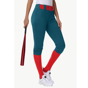 2024 Women's Adult Utility Track Pants Low Rise 3/4 Tapered Leg Printed Dual Layer <b>Knee</b> Anti-Ball Crushing Polyester/Cotton - Product Image 2