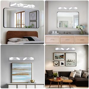 29\" Sleek Chrome LED <b>Vanity</b> <b>Light</b> Modern 4-<b>Light</b> Wall Fixture for Bathroom <b>Mirror</b> Shower Decor - Product Image 5