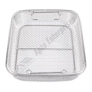Mesh Wire Tray Stainless Steel Dental Sterilization Mesh Tray <b>Rack</b> Holloware Surgical Mesh Wire Tray Surgical Medic Instrument - Product Image 3