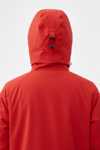 Chaqueta de esquí y snowboard unisex con capucha, transpirable, impermeable, cortavientos, de secado rápido, con cremallera, de tela softshell, al por mayor. - Product Image 4